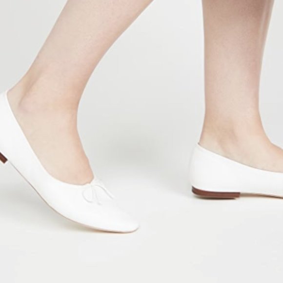 Loeffler Randall Georgie Ballet Flats in White, Size 8.5 NIB - Picture 4 of 9
